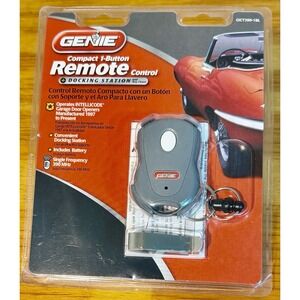 Genie Remote Control GICT390-1BL One-Button With Intellicode Brand New & Sealed.
